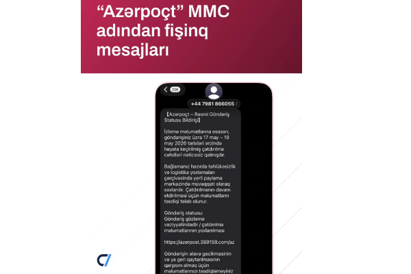 “Azərpoçt” adından saxta